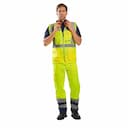 Portwest S476ORR, Berlin Hi-Vis Executive Vest, Orange, image 4
