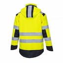 Portwest MV70YNR, Modaflame Rain Multi Norm Arc Jacket, Yellow/Navy, image 2