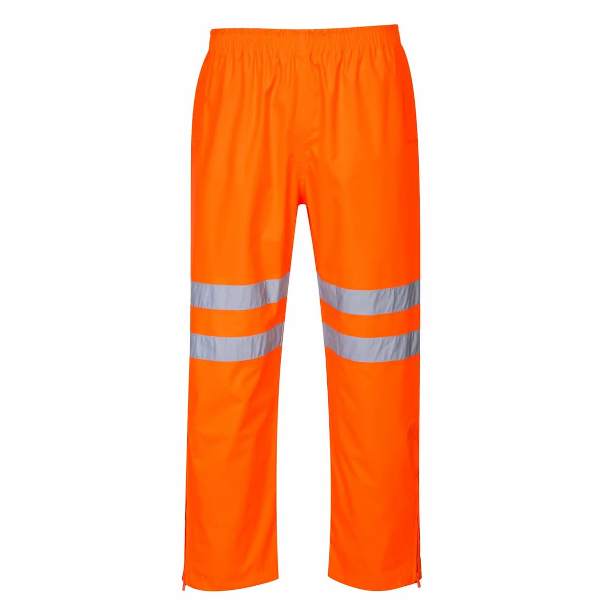 Portwest RT31ORR, Warnschutz-Regenverkehrshose, Orange, image 1