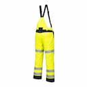 Portwest MV71YNR, Modaflame Rain Multi Norm Arc Trousers, Yellow/Navy, image 3