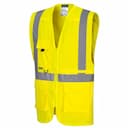 Portwest C357YER, Hi-Vis Tablet Pocket Executive Vest, Yellow, image 4