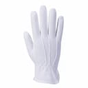 Portwest A080WHR, Microdot Glove, White, image 1