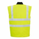 Portwest S469YER, Hi-Vis Reversible Bodywarmer, Yellow, image 2