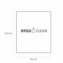 HygoClean 32442, Waste Bags, 130 l, Black, LDPE, Roll, image 5