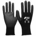 NITRAS 6215, Nylon Gloves, Black, image 1