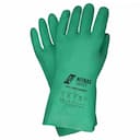 NITRAS 3450, GREEN BARRIER Chemical Protective Gloves, Green, image 1