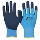 NITRAS 3560, SOFT GRIP Polyester Gloves, Light Blue, image 1