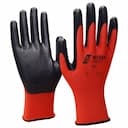 NITRAS 3510, Nylon-Handschuhe, Rot, image 1