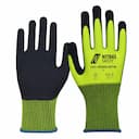 NITRAS 3525, NYLOTEX SOFT HV Nylonkäsineet, neonkeltaiset, image 1