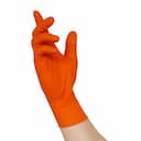 NITRAS 8335, TOUGH GRIP N Nitrile Disposable Gloves, Orange, image 2