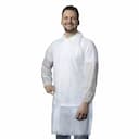 Nitras Medical 4530, PP Visitor Coat with Zipper, White, image 1
