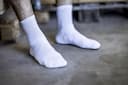NITRAS 720-1100, Basic Socks Cotton / Polyester /elastane, White, image 3
