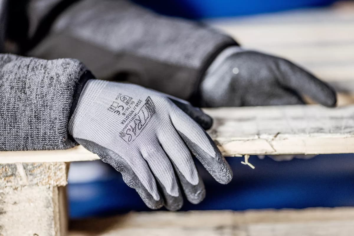 NITRAS 3520, NYLOTEX Nylon-Handschuhe, Grau, image 3