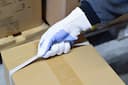 NITRAS 6100, Knitted Gloves Nylon / Cotton, White, image 2