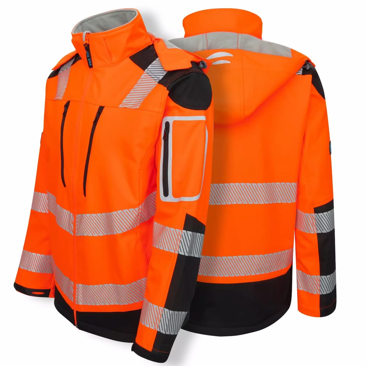 PRO FIT 981, High-visibility softshell jacket, image 1