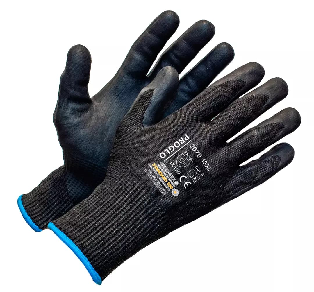 PROGLO 2070, Nitrile Foam Coated Cut Protection Glove, image 1
