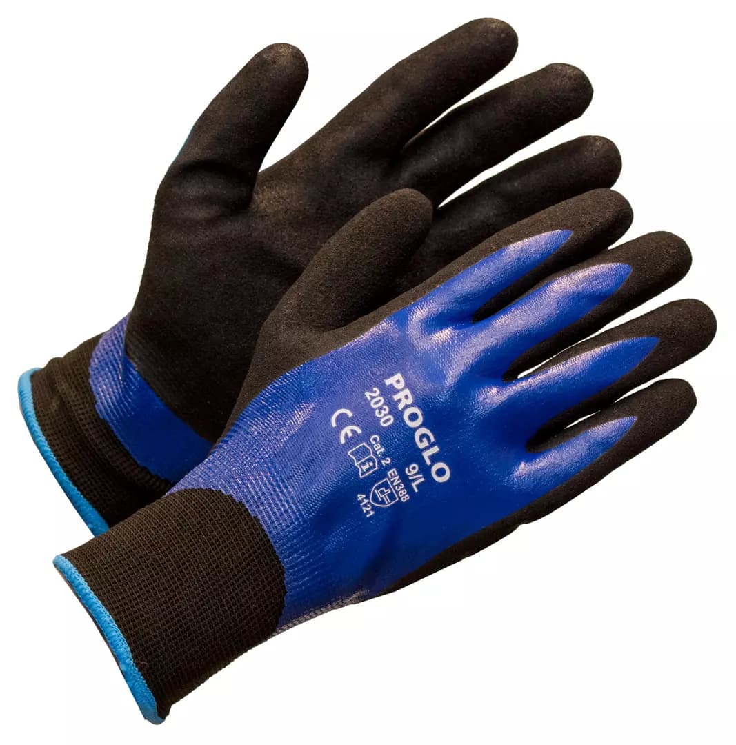 PROGLO 2030, Double Coated Nitrile Glove, image 1