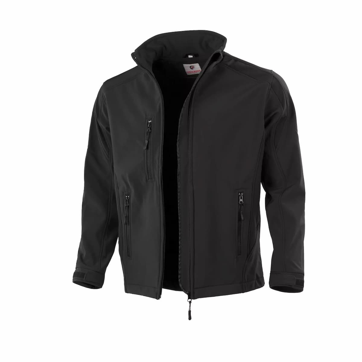 Qualitex NM-66001-3600, Softshell-takki musta, image 1