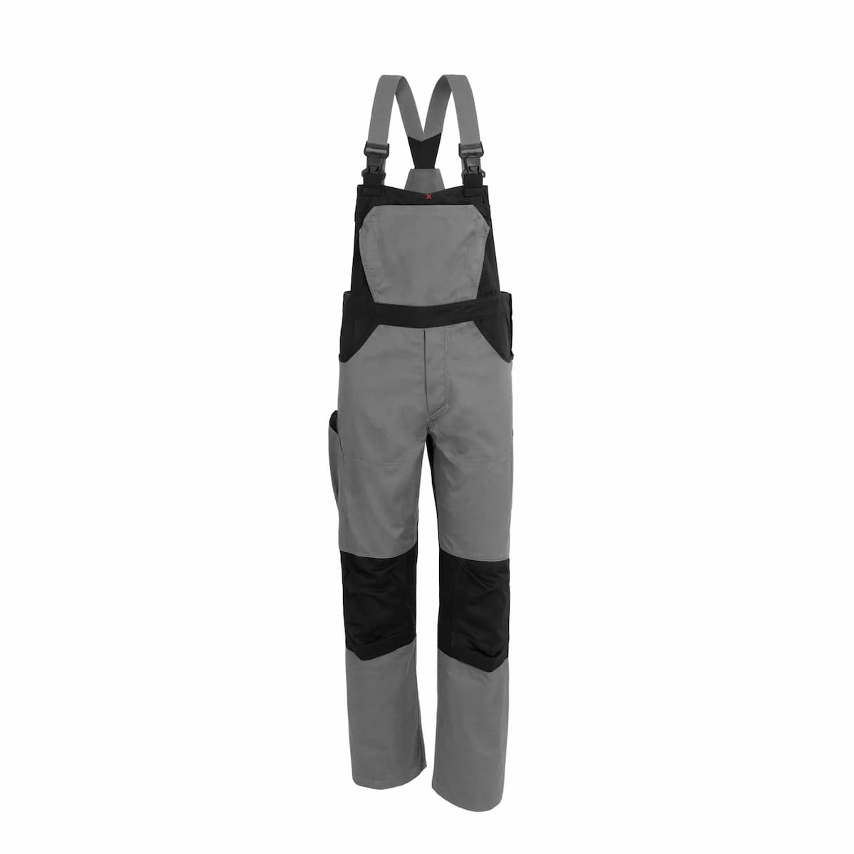 Qualitex NM-41011-3236, X-Serie Bib Overall Grey/Black, image 1