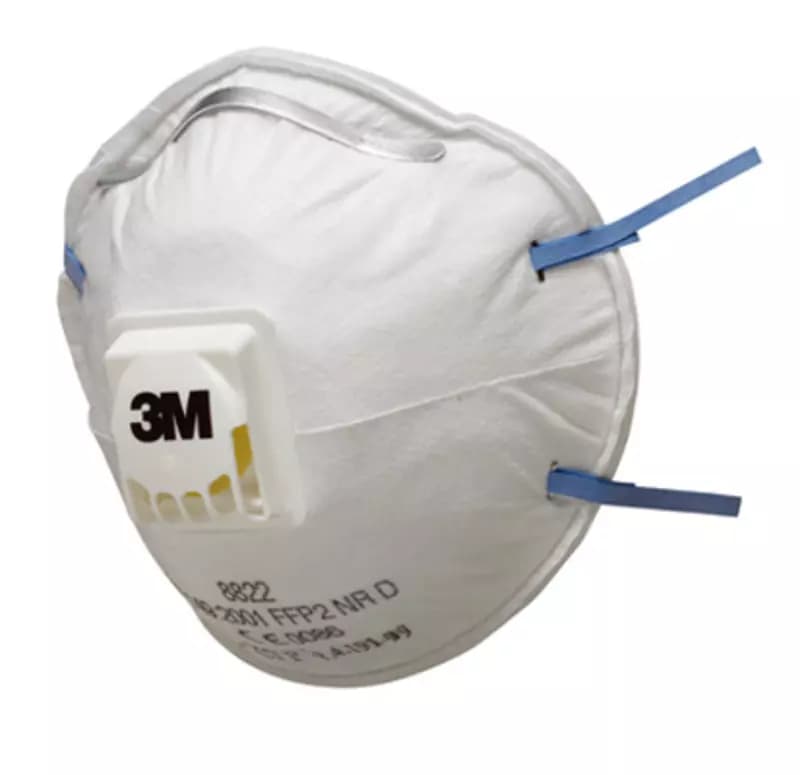 3M MT8822, 8822 Ffp2 Nr D Pölysuojain Venttiilillä, image 1