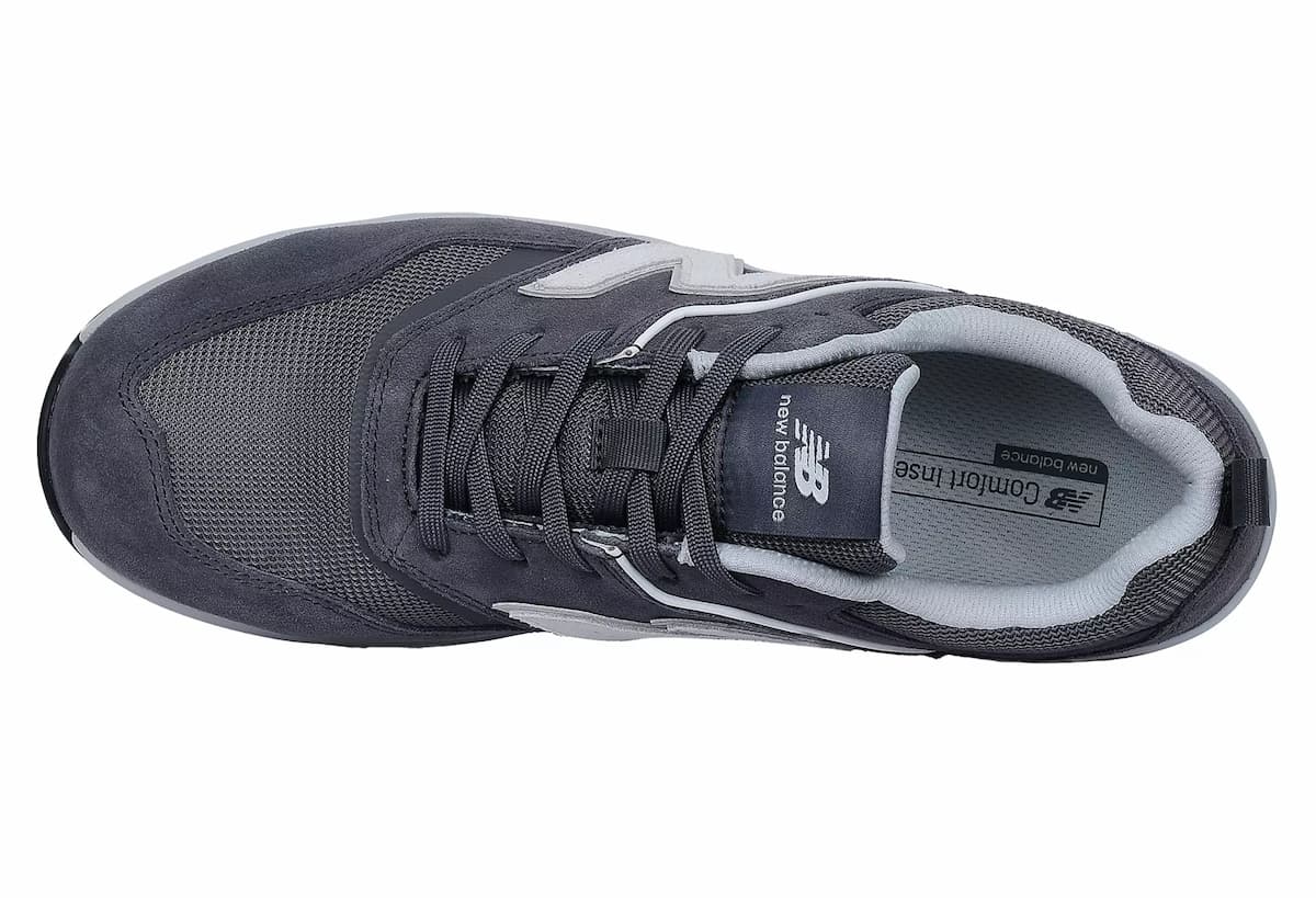New Balance MEELCAP-1211, Elite Lite Herren-Sicherheitsschuhe S1 PL HRO FO SC SR Grau/Weiß, image 2
