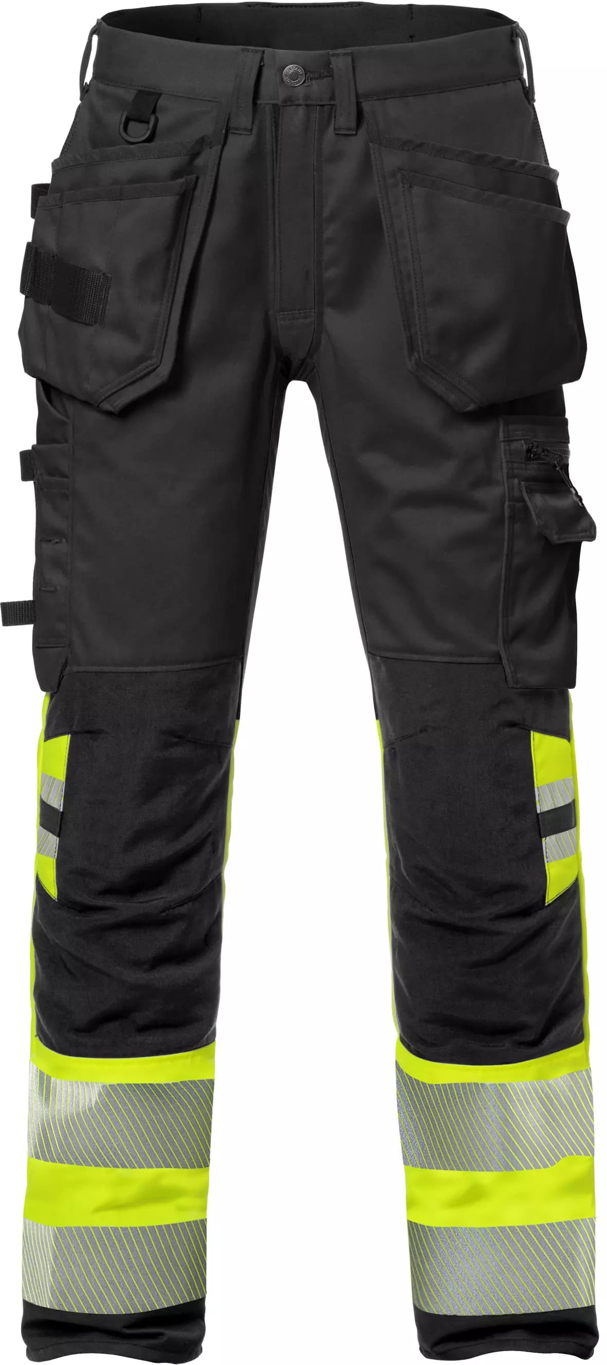 Fristads 127732-196, High Vis Craftsman Stretch Trousers Class 1 2706 PLU, image 1