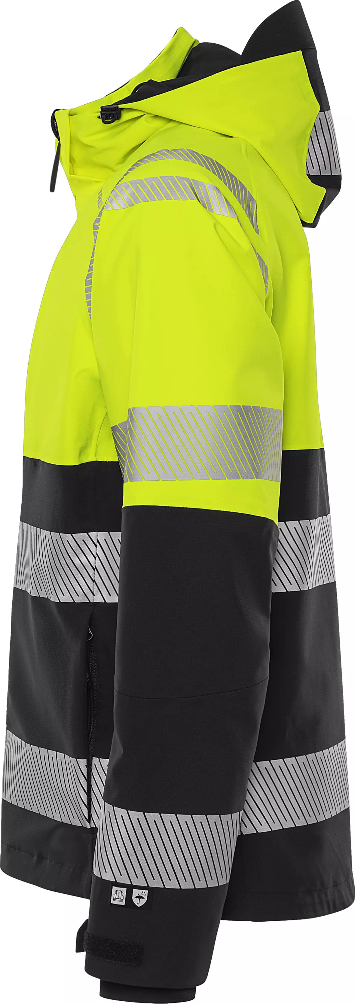 Fristads 300964-196, High Vis Functional Stretch Jacket Class 1 4690 GLS, image 3