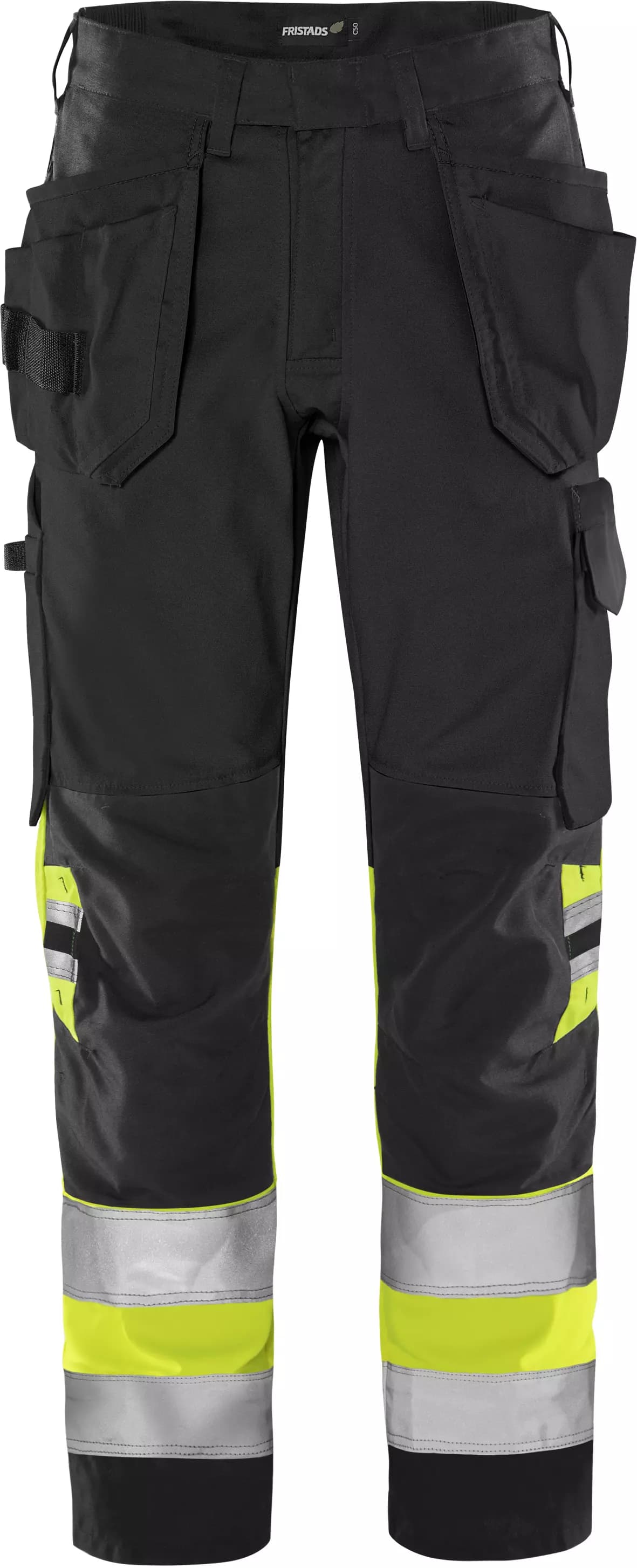 Fristads 131975-196, Green High Vis Craftsman Pants Class 1 2640 GPLU, image 1