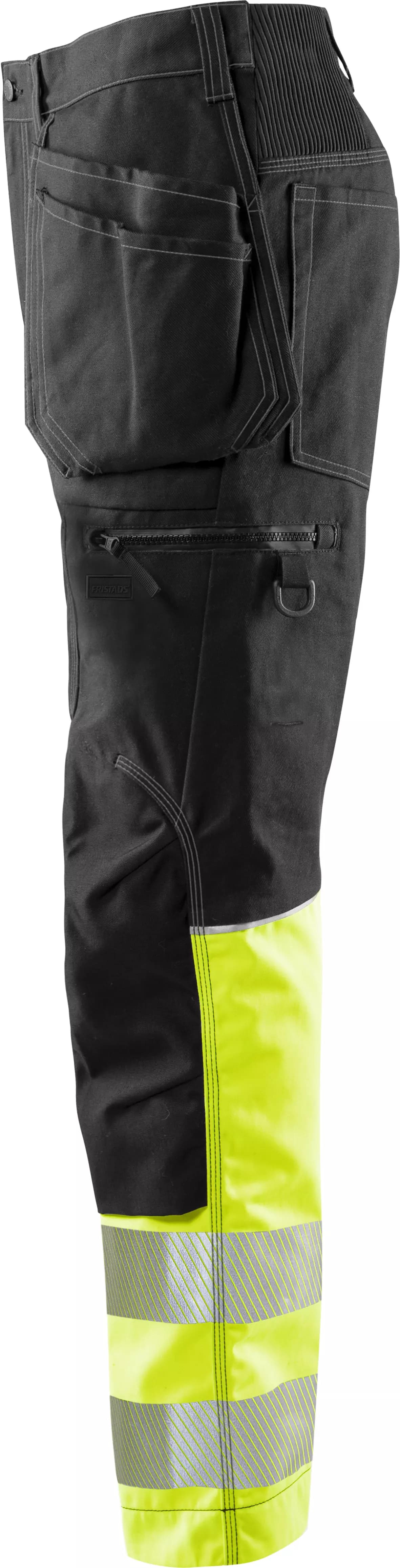 Fristads 132849-196, High Vis Craftsman Stretch Trousers Class 1 2608 FASG, image 3