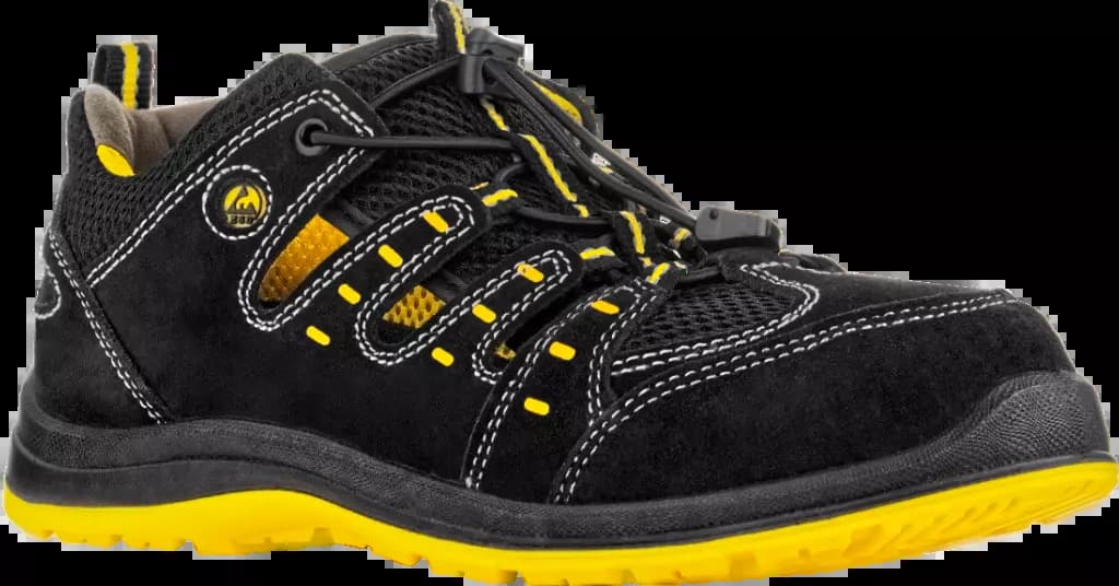 VM Footwear 2115-S1ESD, MEMPHIS Turvasandaalit, S1, musta/keltainen, image 1