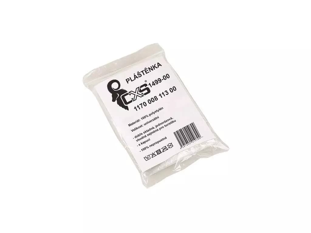 CXS 1170-008-113-00, Onetime Disposable Polyethylene Raincoat, White, image 2
