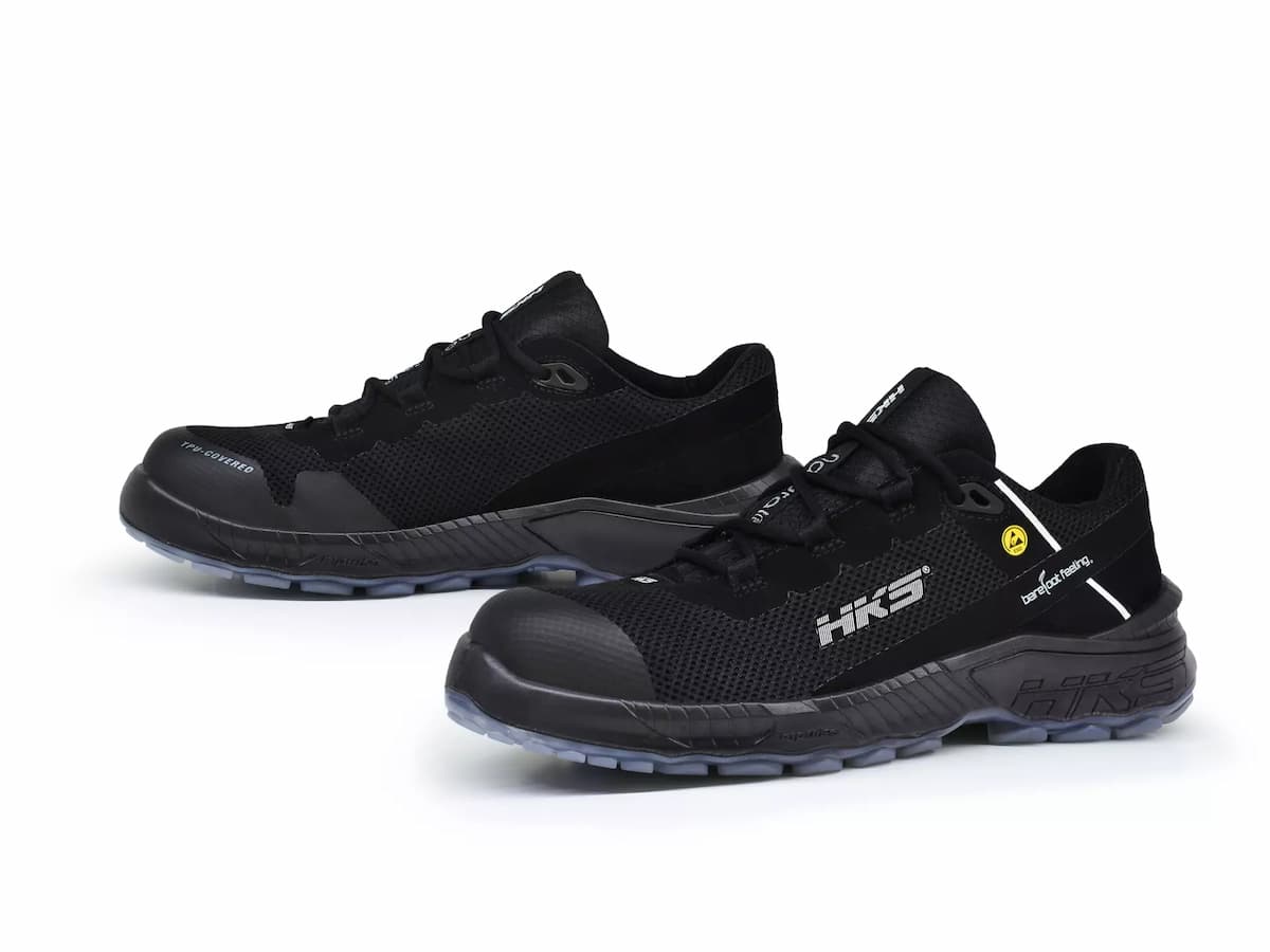 HKS 954078, Barefoot-Feeling BFS 50 matala kenkä S1P, musta, image 1