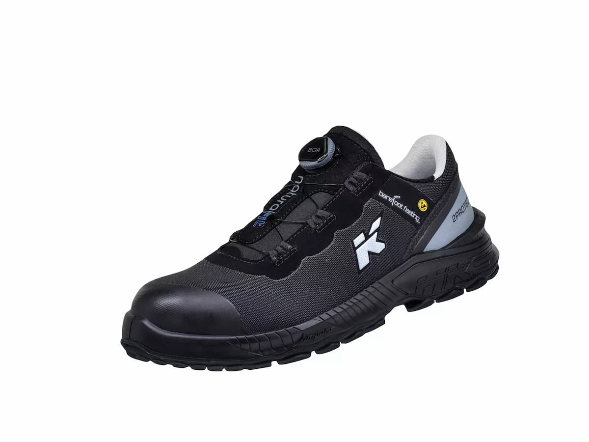 HKS 953678, Barefoot-Feeling BFS 40 BOA matala kenkä S3, musta, image 3