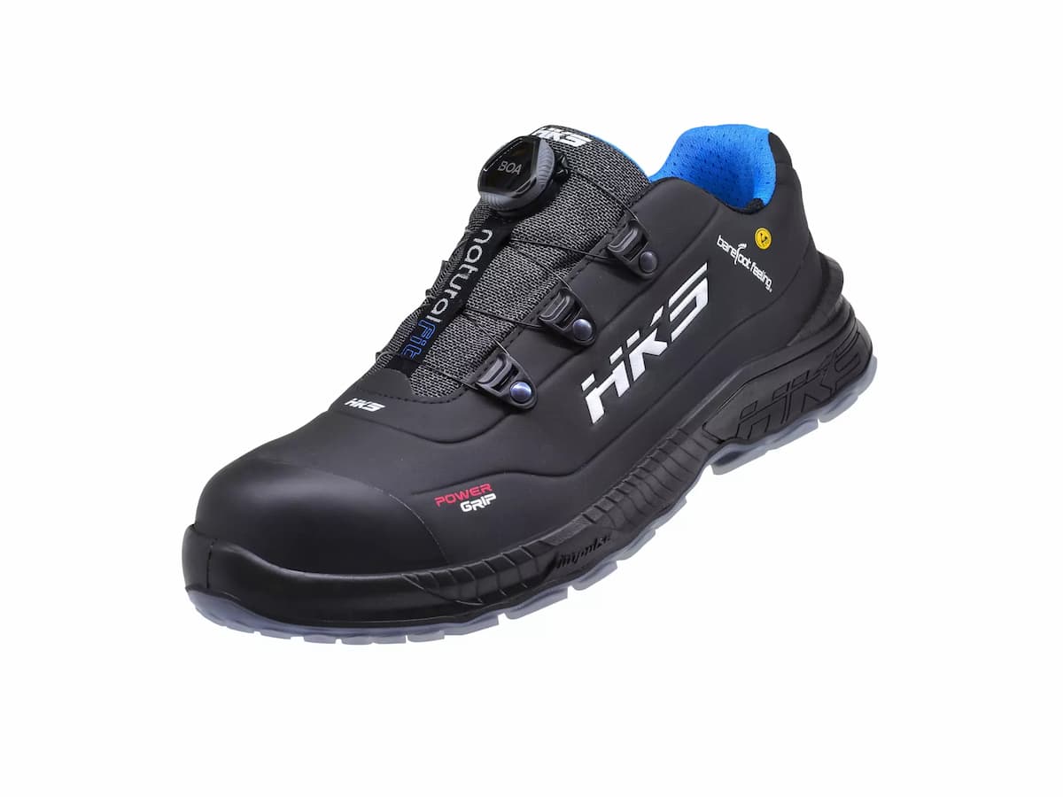 HKS 954028, Barefoot-Feeling BFS 70 BOA matala kenkä S3, musta, image 3