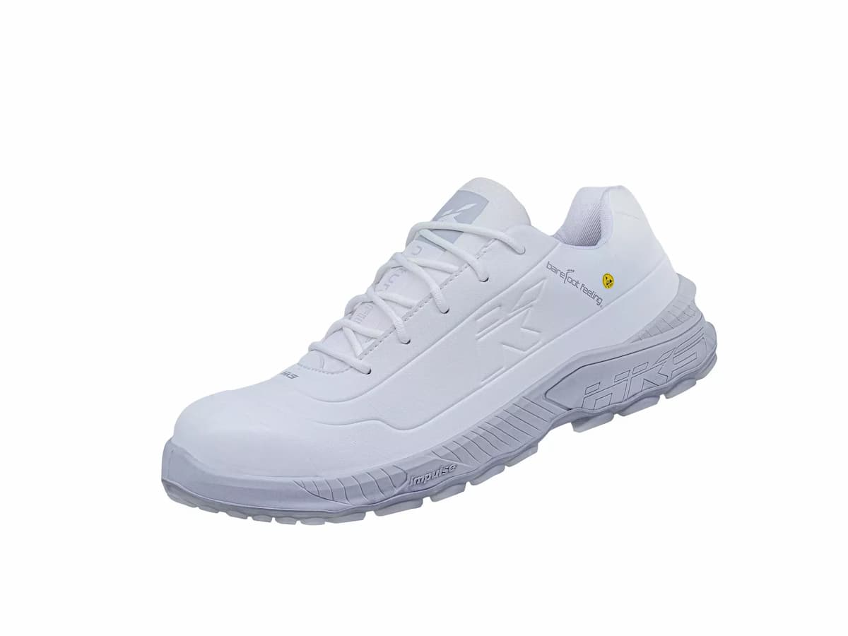 HKS 953608, Barefoot-Feeling BFS 23 matala kenkä S3, valkoinen, image 3