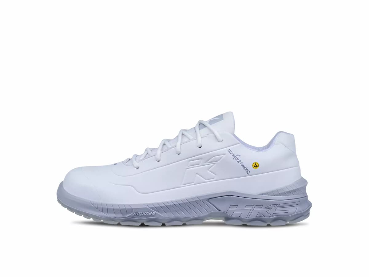 HKS 953608, Barefoot-Feeling BFS 23 matala kenkä S3, valkoinen, image 2
