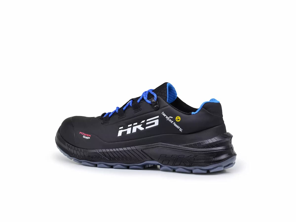HKS 954058, Barefoot-Feeling BFS 70 matala kenkä S3, musta, image 3