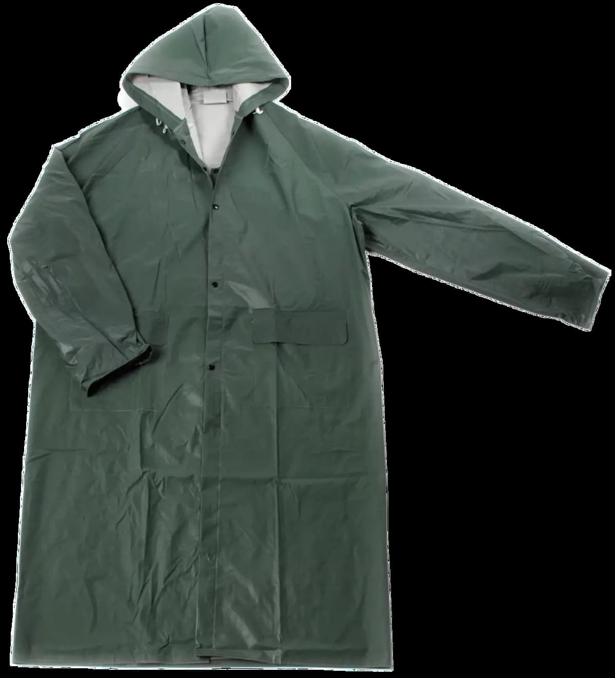 LACUNA 5RAICGL, RAINY PVC green coat, image 1