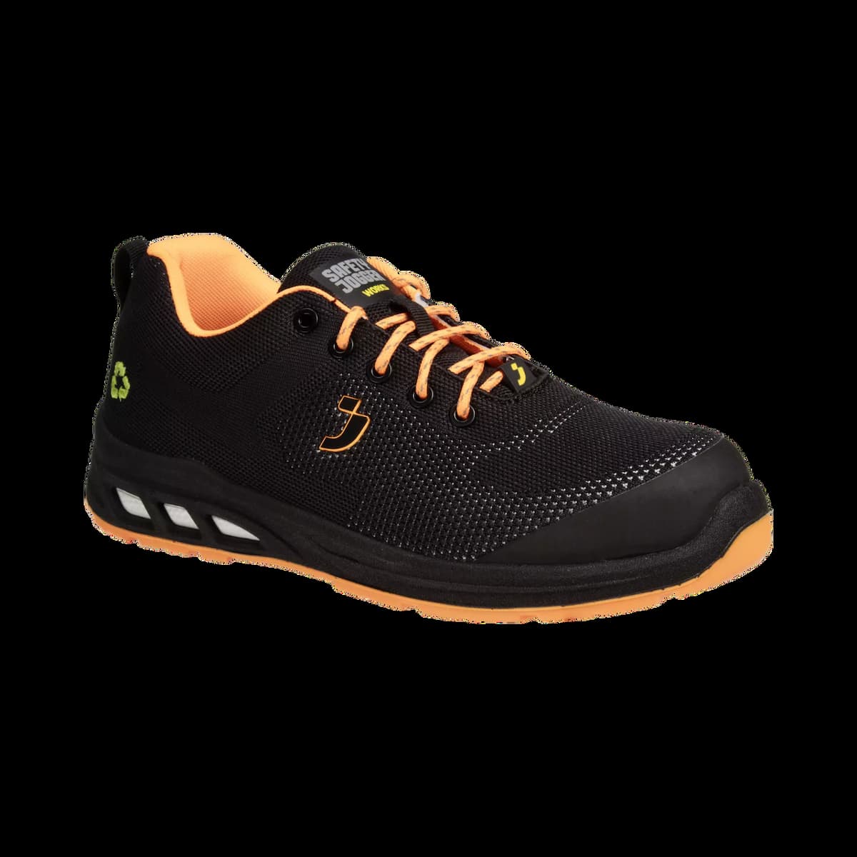 Safety Jogger ECOFITZS1P-683, ECOFITZ S1P LOW Sicherheitsschuhe, Schwarz, image 3