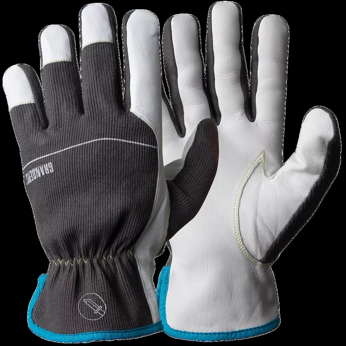 Granberg 113-1024, Cut and Heat Resistant Gloves, Grey/White, image 1