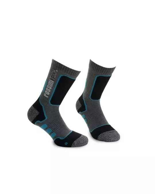 Rossini HH084-30, Cortina Tennis Sock, Gray/Light Blue, image 1