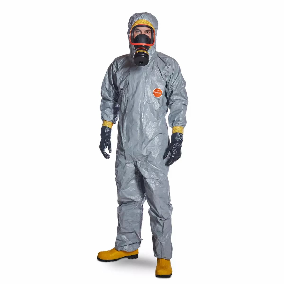 DuPont TF-CHZ5-T-GY-00, Tychem 6000 F Plus Overall, grå, image 2