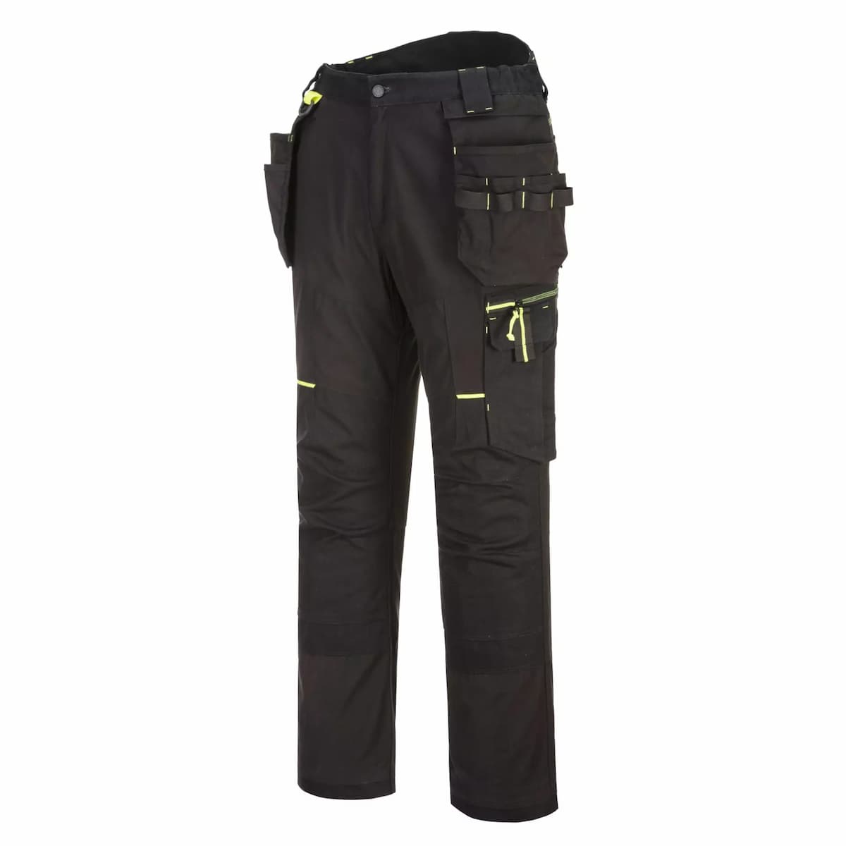Portwest T706BKR, WX3 Eco Stretch Holster Trousers, Black, image 3