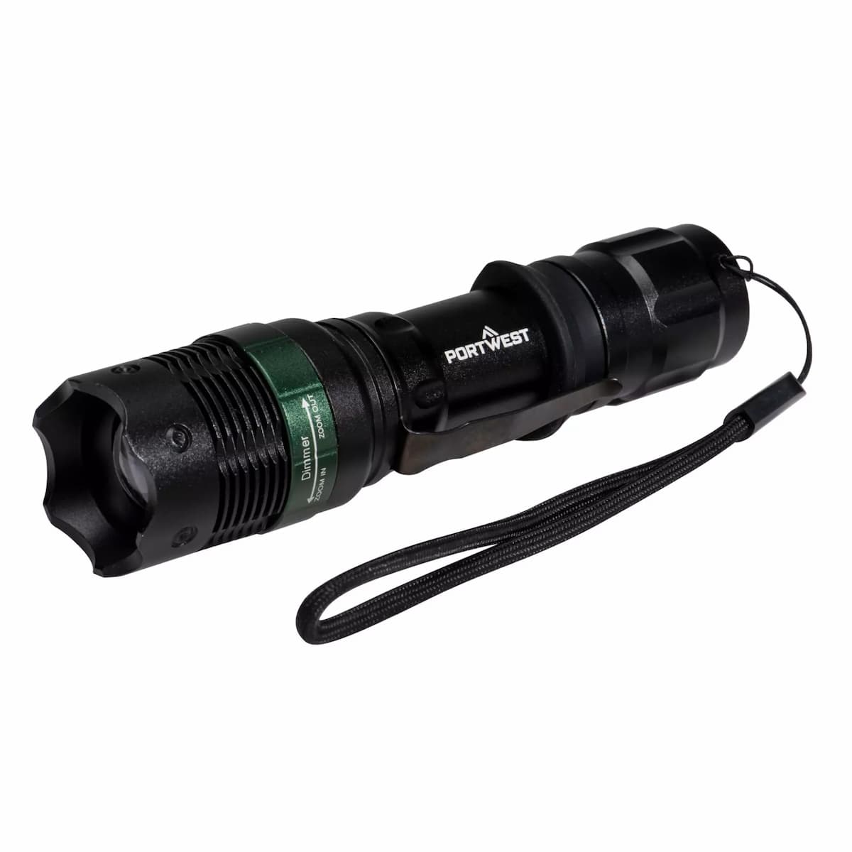Portwest PA54BKR, Taktisk ficklampa, svart, image 1
