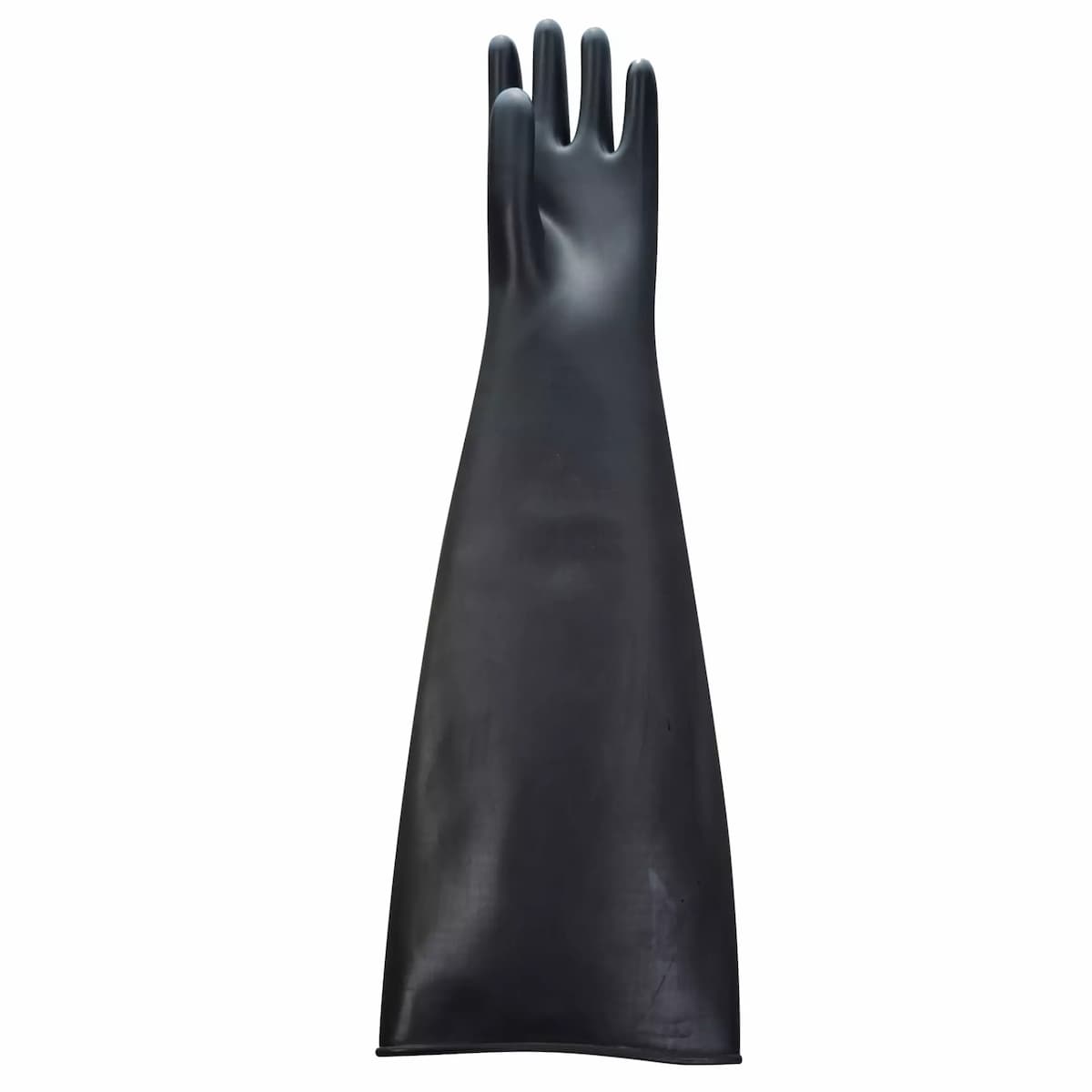 Portwest A803BKR, Kraftig latexgummi skyddshandske 600mm, svart, image 2
