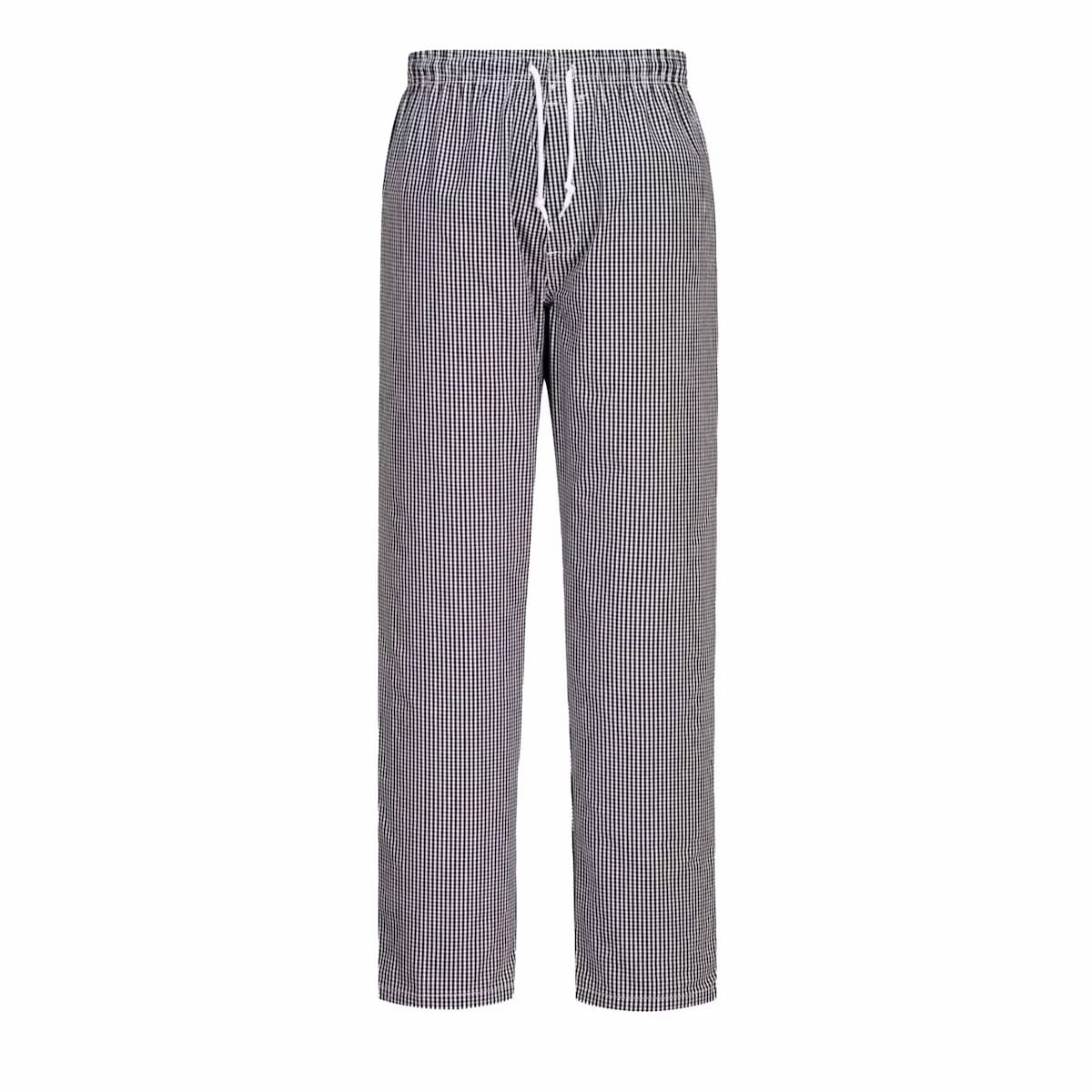 Portwest C079CKR, Chef's Bromley Trousers, Black Check, image 1