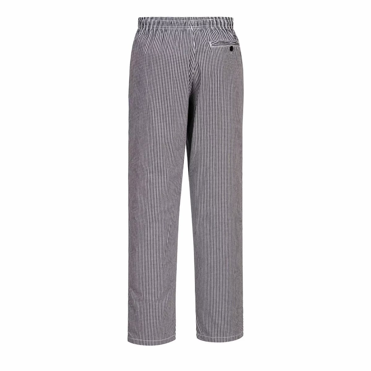 Portwest C079CKR, Chef's Bromley Trousers, Black Check, image 2