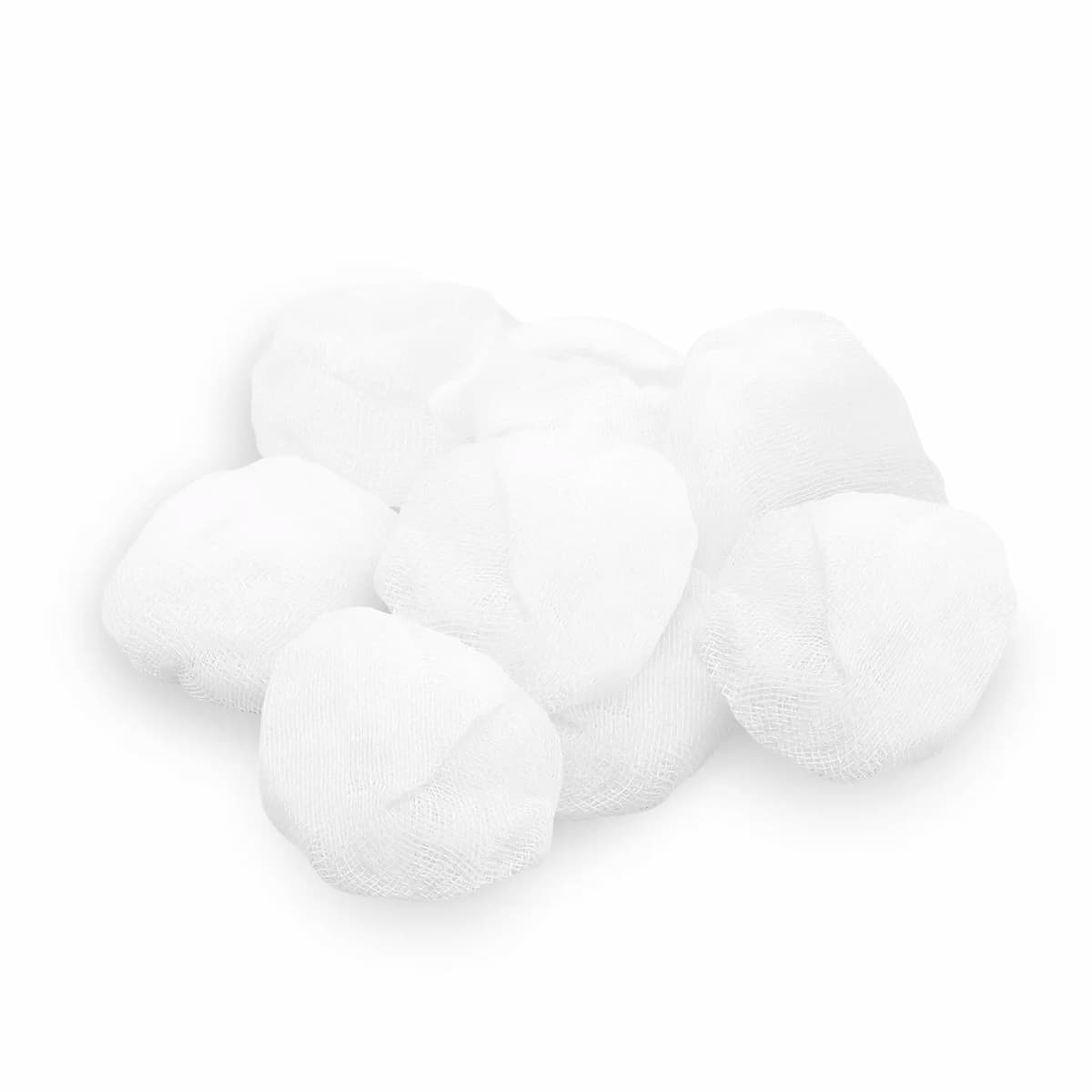 Meditrade 4356, BeeSana® Gauze Swabs, Without X-Ray Detectable Thread, Sterile, 20 x 20 cm, Round Shape, image 1