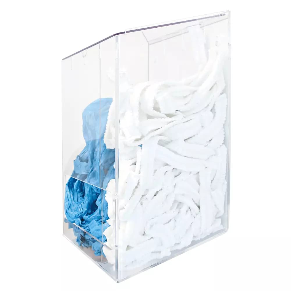 Hygostar 88950, Double Dispenser for Disposable Clothing, Acrylic, image 2