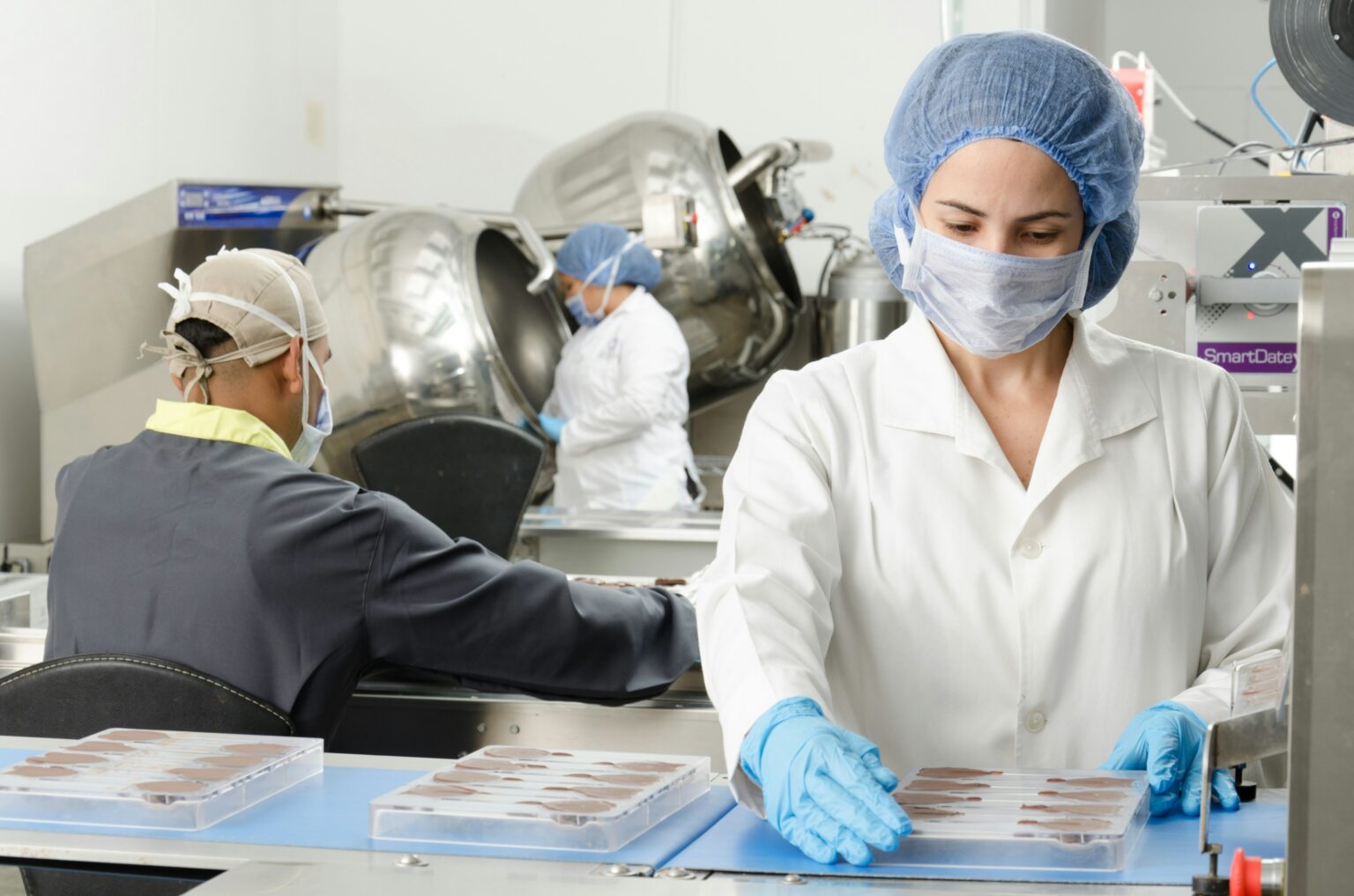 image of food production worker